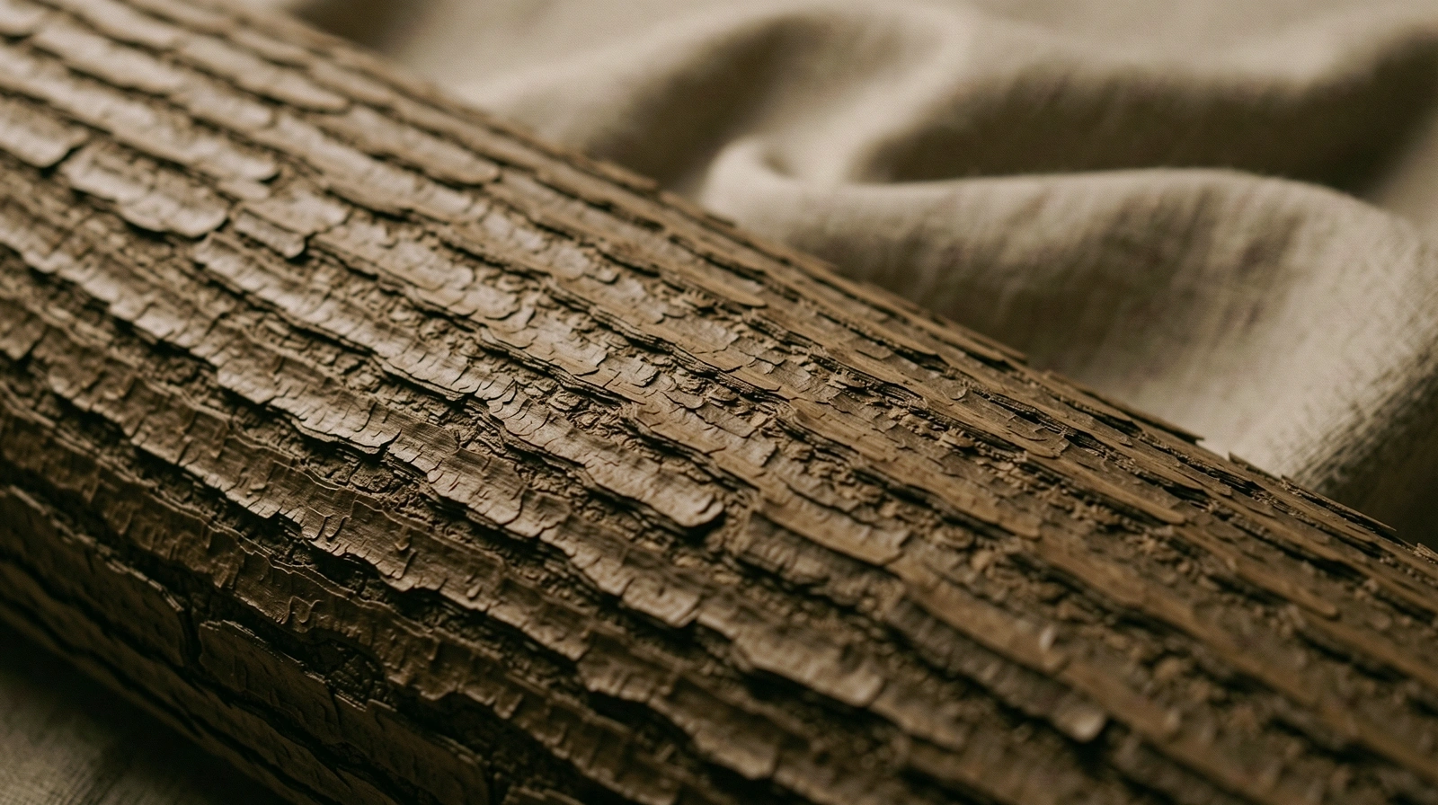 Textura scoarței de pin în lumină naturală